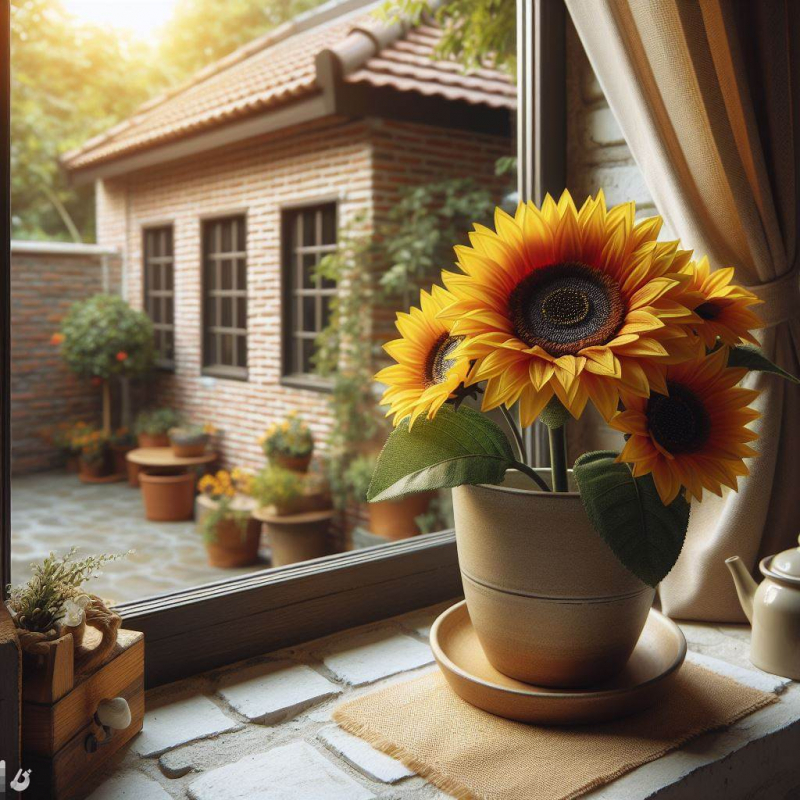 Pflege von Sonnenblume