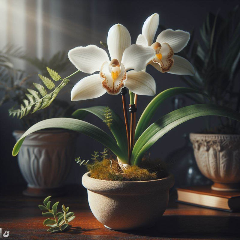 Pflege von Orchidee Coelogyne