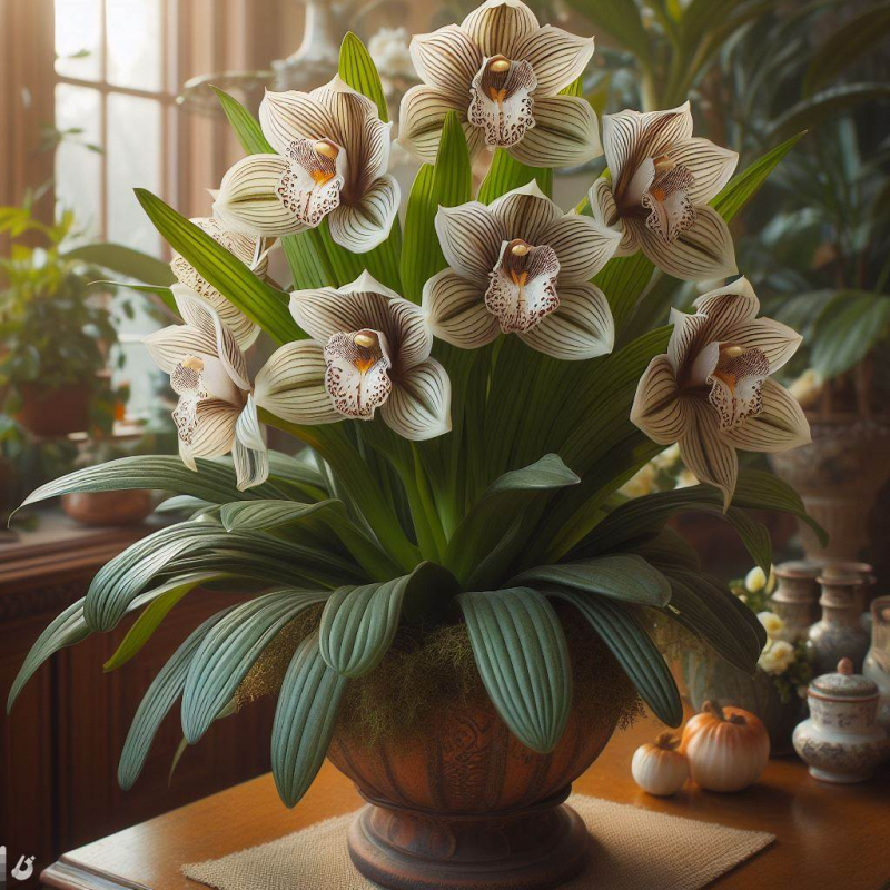 Pflege von Orchidee Zygopetalum