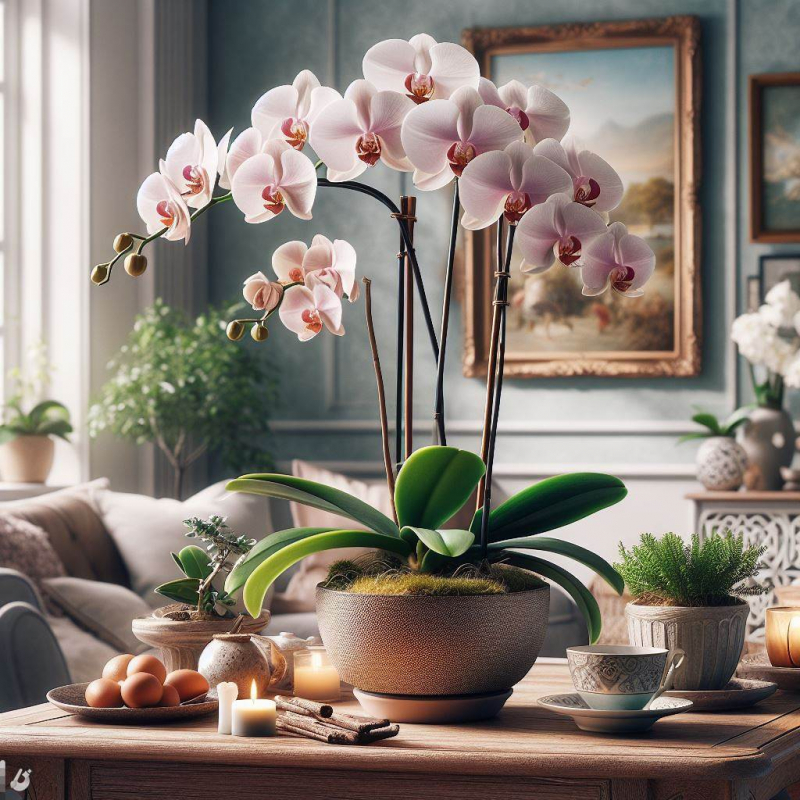 Pflege von Orchidee Phalaenopsis